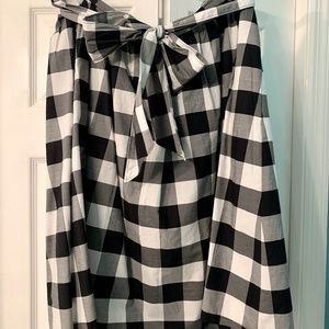 Lane Bryant Checkered Midi Skirt size 18/20